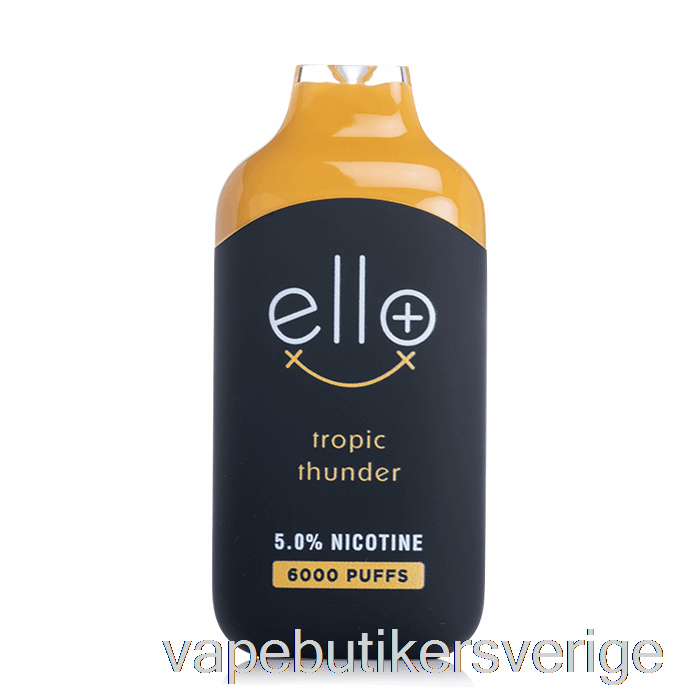Vape Sverige Blvk Ello Plus 6000 Engångs Tropic Thunder Ice